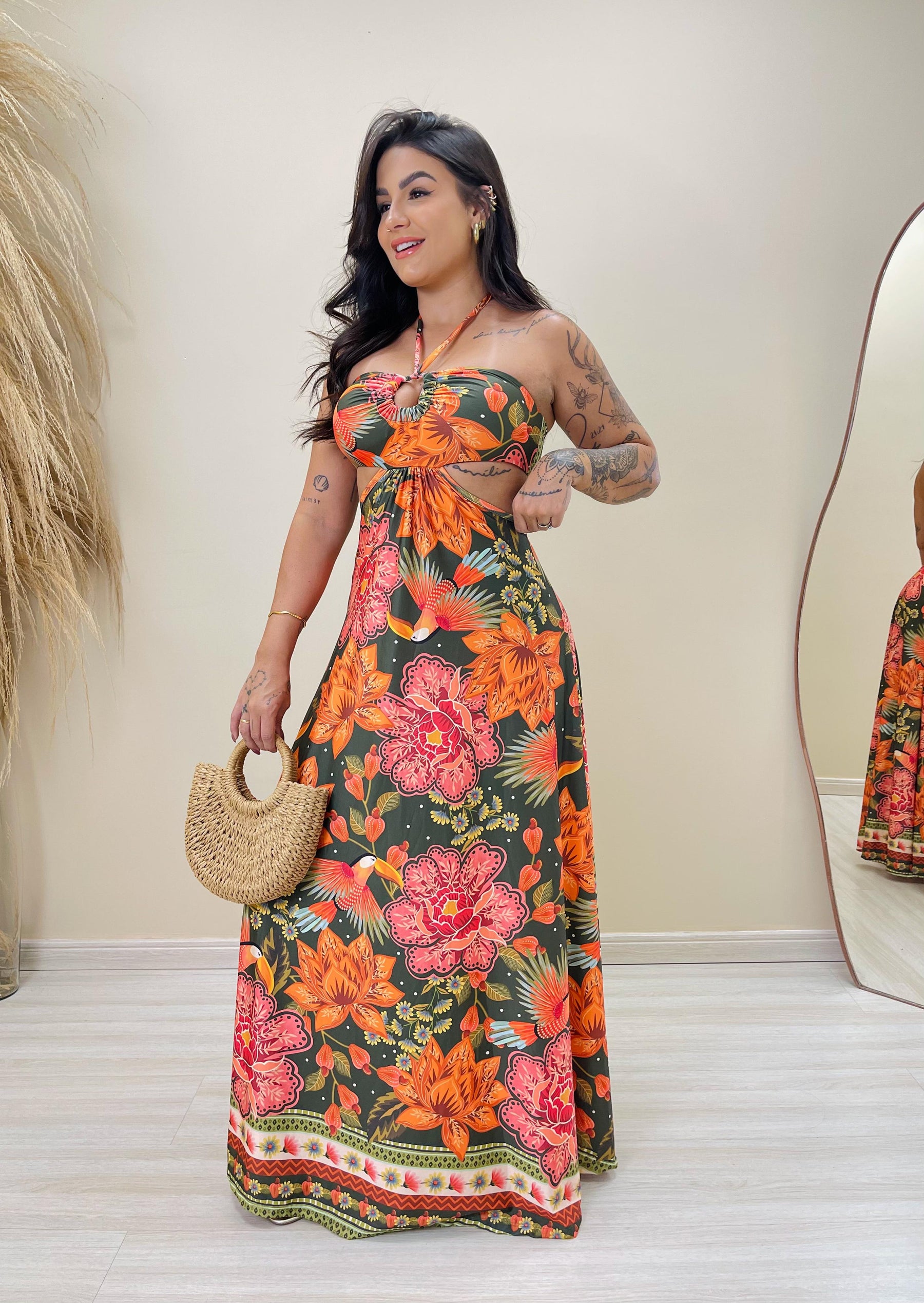 Vestido Vanessa Jardim Botanico