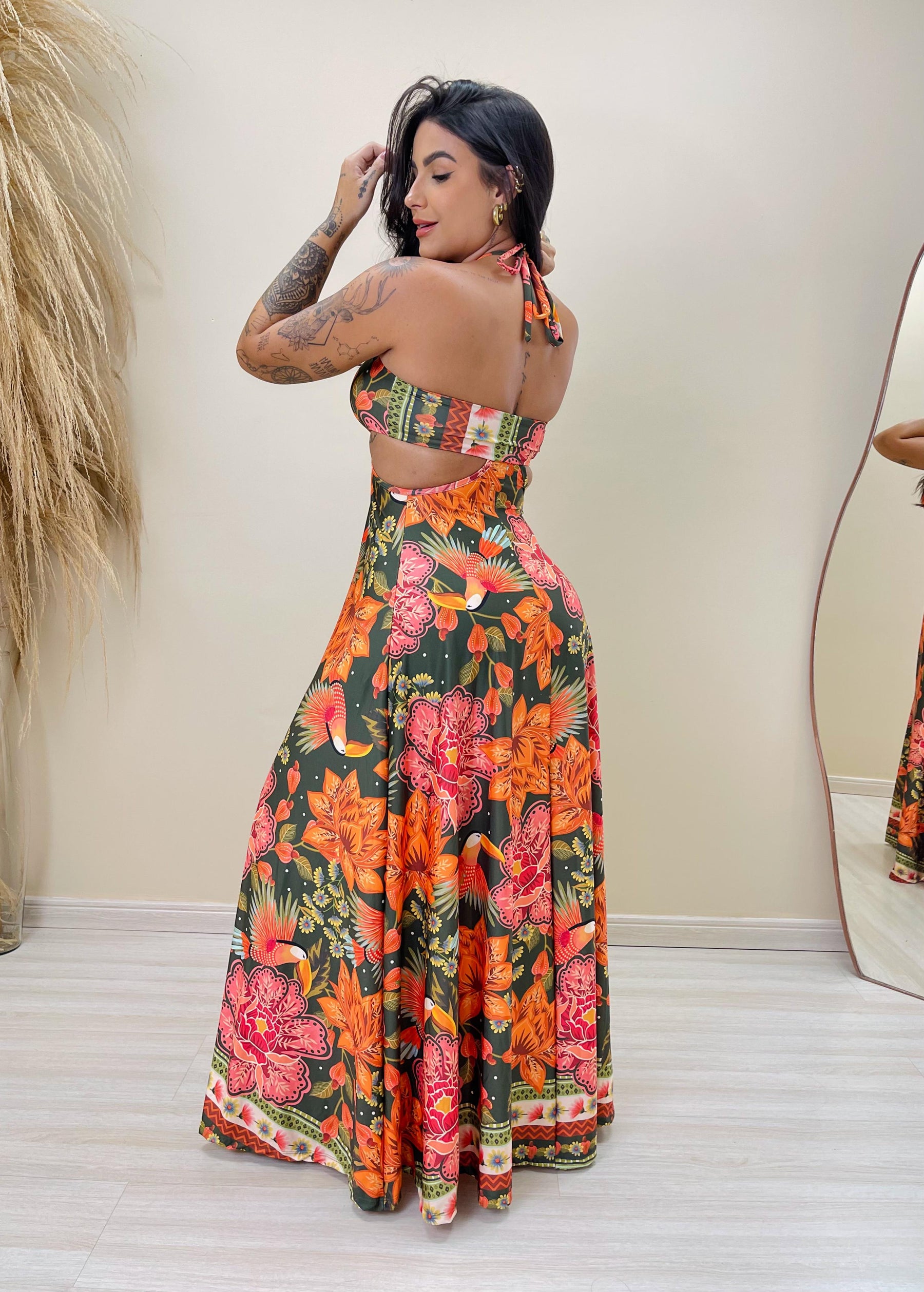 Vestido Vanessa Jardim Botanico