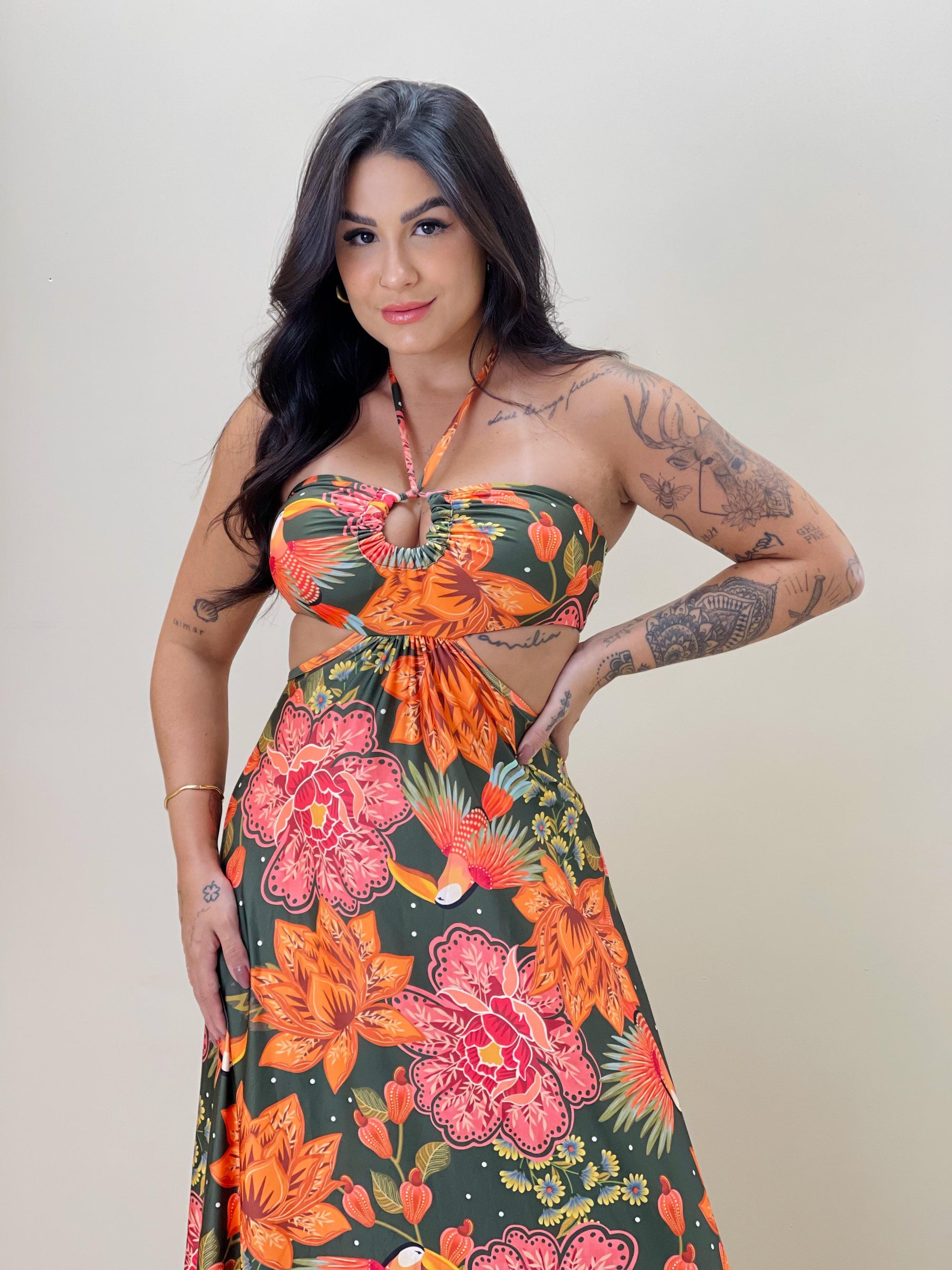 Vestido Vanessa Jardim Botanico