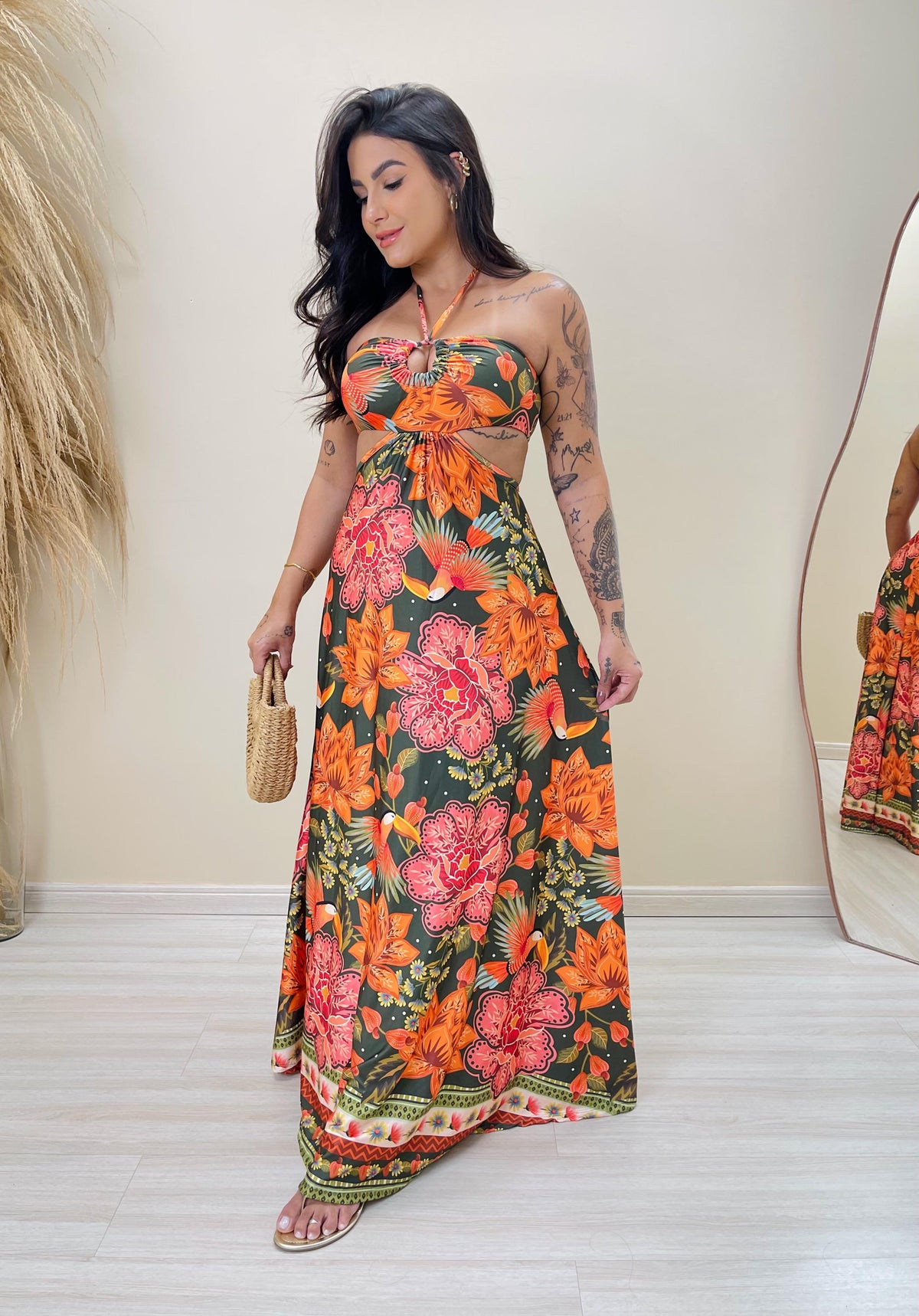 Vestido Vanessa Jardim Botanico