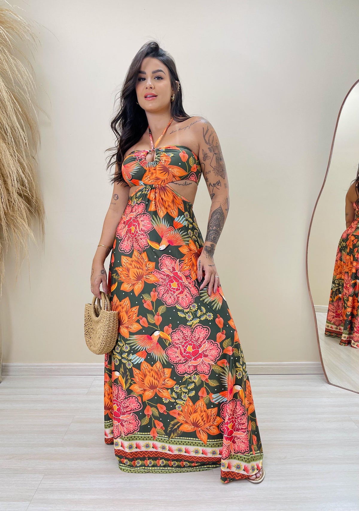 Vestido Vanessa Jardim Botanico